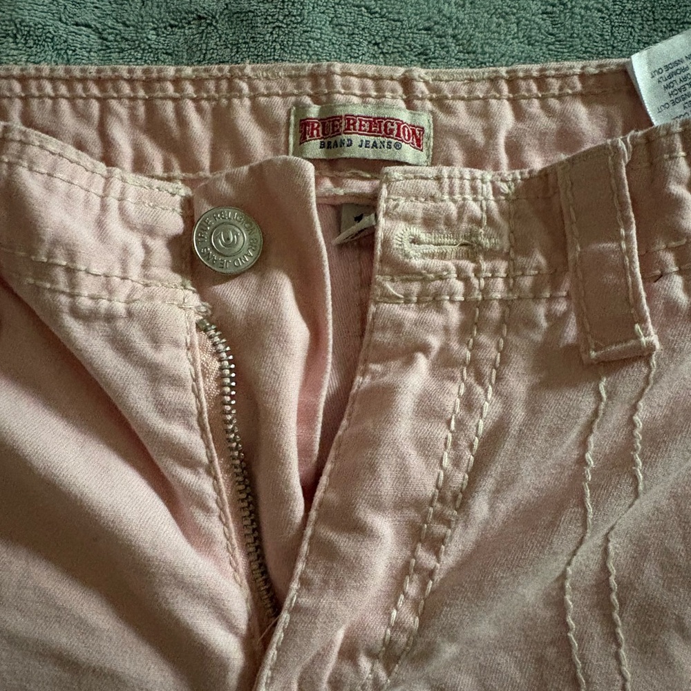 True Religion Light Pink Denim